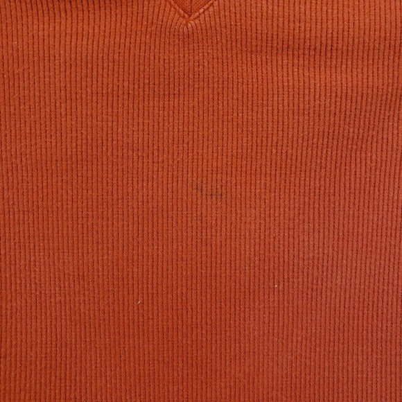 Pepe Jeans Londo Shirt Adult 3X Womens Red Long Sleeve V-Neck Heavy - Picture 9 of 14